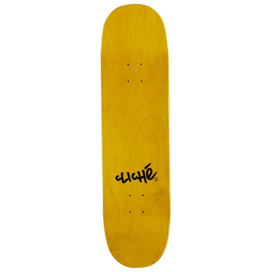 Cliche Skateboard Deck V Ply Logo 8.5