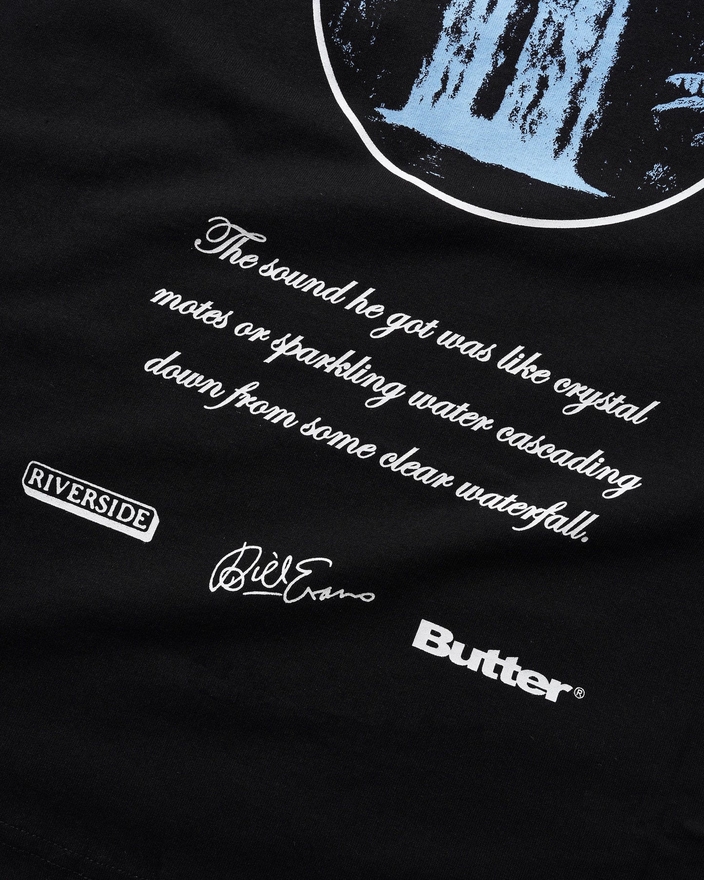 Butter Goods Crystal Notes Tee Black