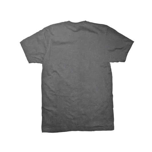 Plain gray t-shirt on a white background