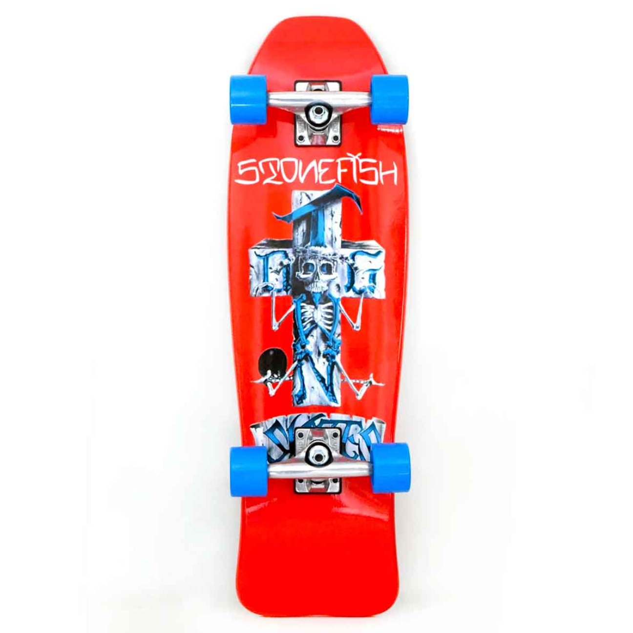 Patineta completa Dogtown Stonefish Mini Roja 8.75
