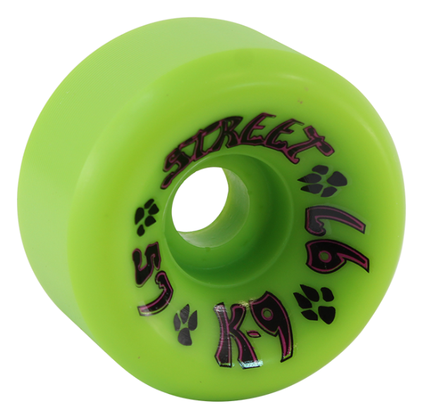 Dogtown Wheels K9 80s Street Lime Green 57mm 97A