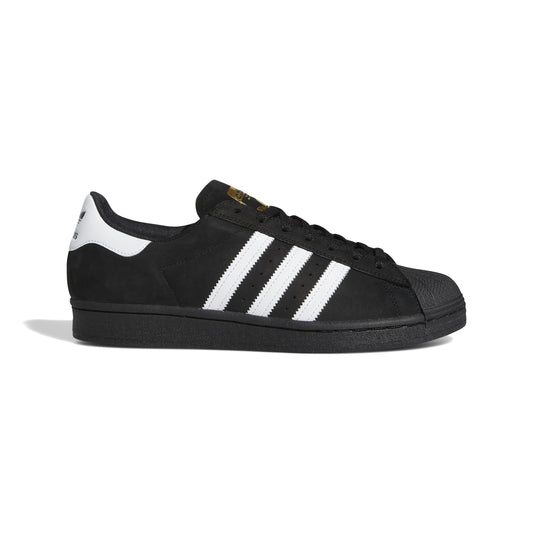 Zapatillas de skateboarding Adidas Superstar ADV Core Black Cloud White Gold
