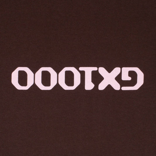 White text 'OOTX9' on a brown background