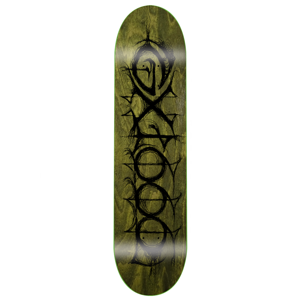 GX1000 Skateboard Deck Dino Olive 8.5