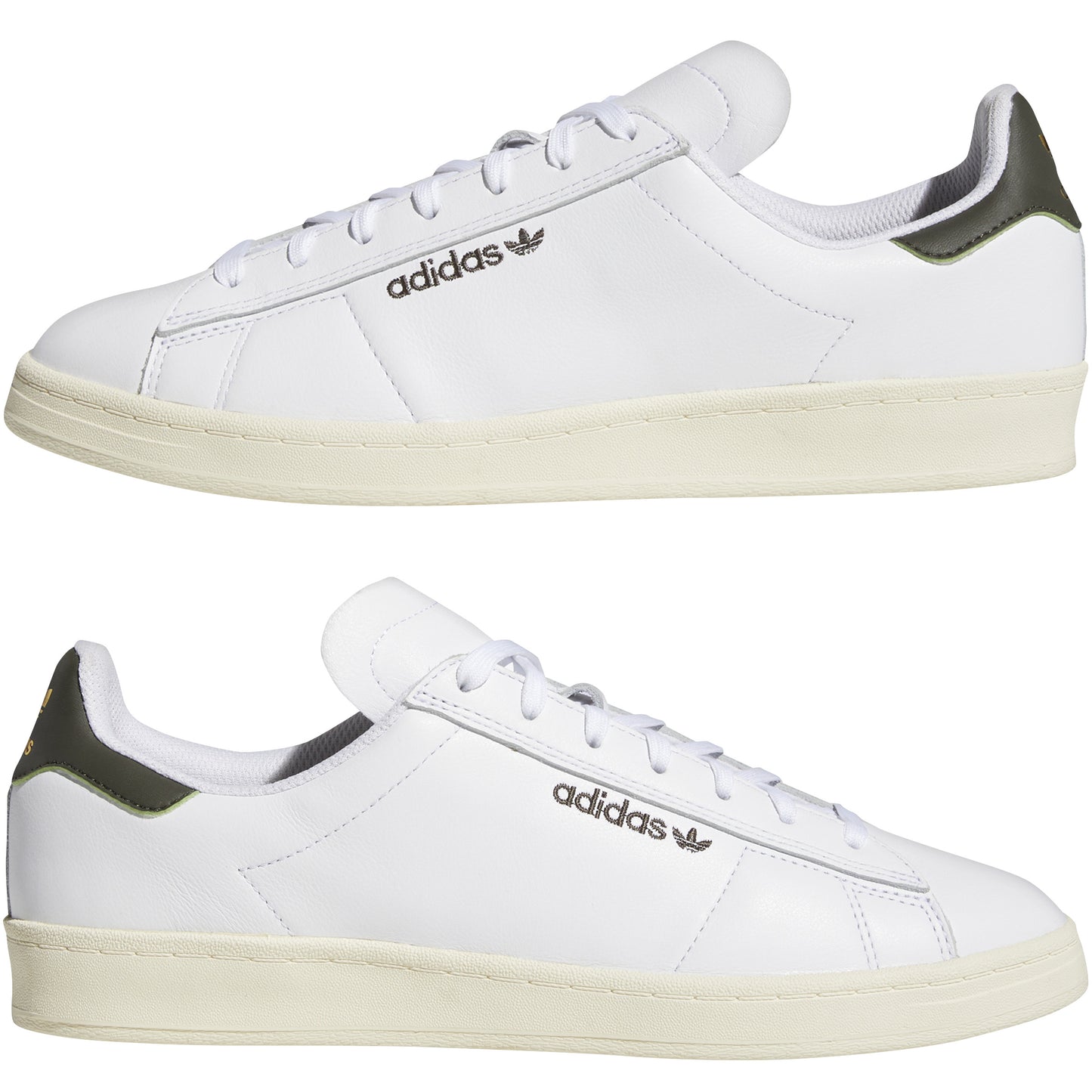 Adidas Skateboarding Campus ADV Cloud White Shadow Olive Shoes