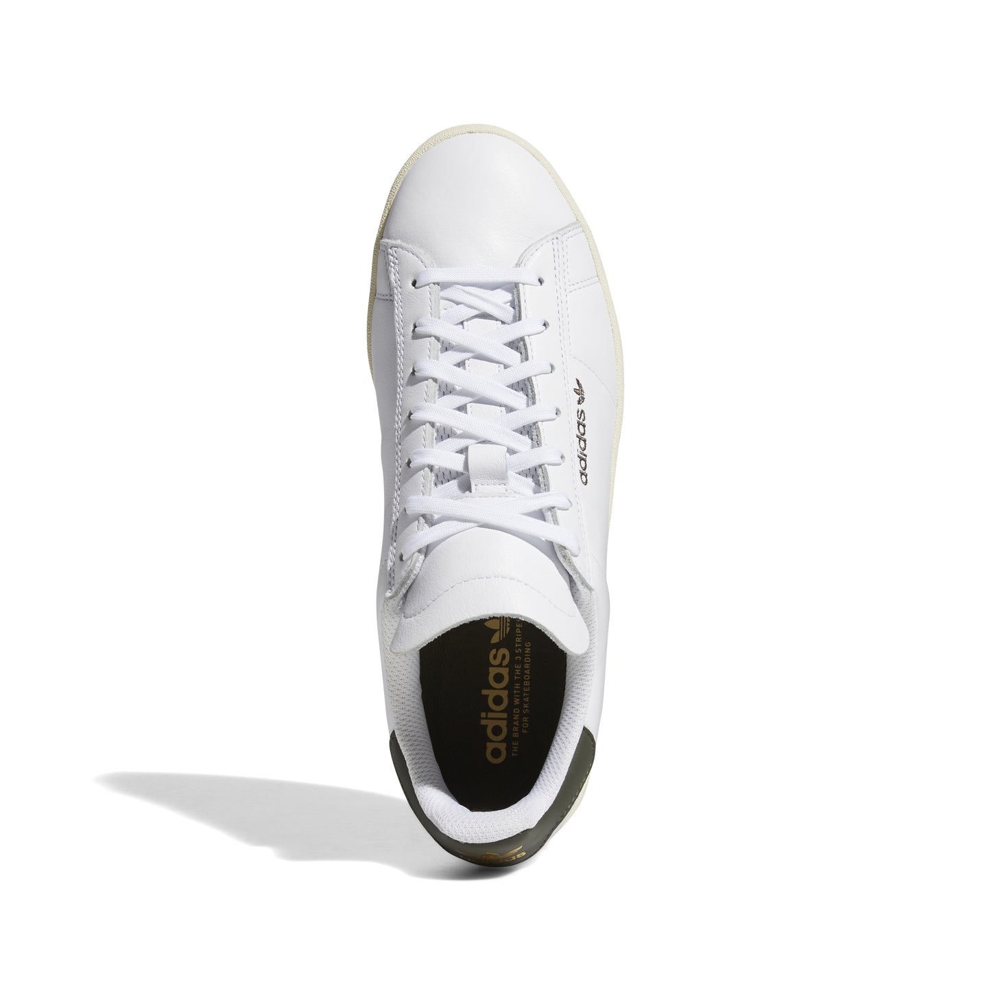 Adidas Skateboarding Campus ADV Cloud White Shadow Olive Shoes