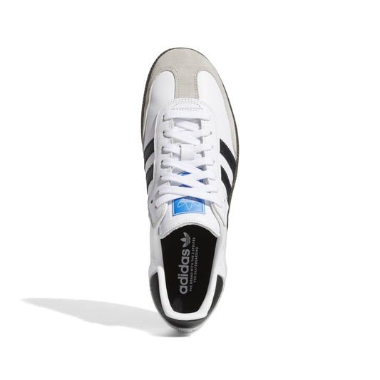 Zapatillas de skateboarding Adidas Samba ADV Blanco Negro