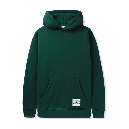 Cash Only Hoodie Heavy-Weight Basic Pullover Forest Green