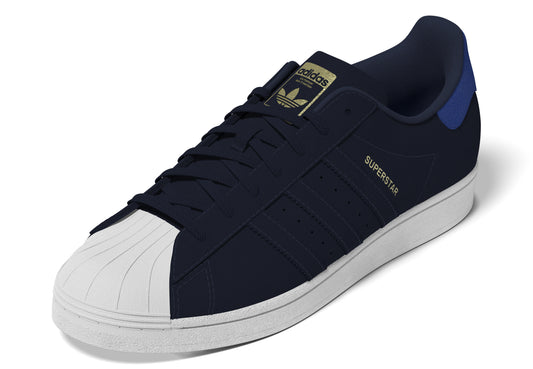 Adidas Skateboarding Superstar ADV Royal Blue Gold Metallic Shoes