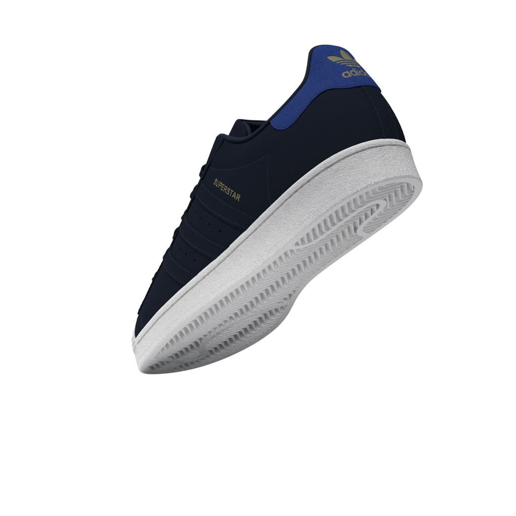 Adidas Skateboarding Superstar ADV Royal Blue Gold Metallic Shoes