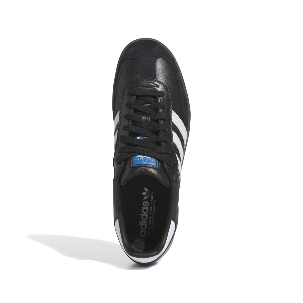 Adidas Skateboarding Samba ADV Core Black Cloud White Gold Gum Shoes