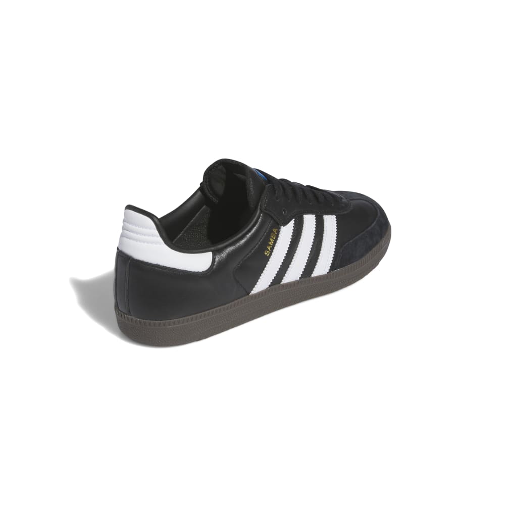 Adidas Skateboarding Samba ADV Core Black Cloud White Gold Gum Shoes