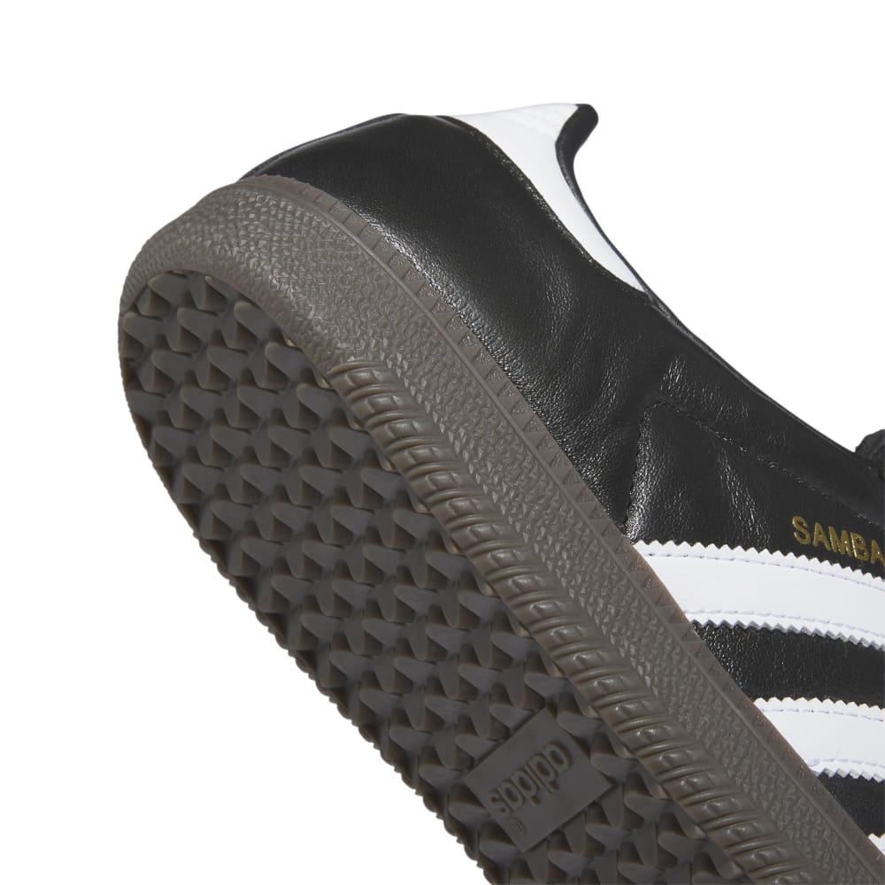 Adidas Skateboarding Samba ADV Core Black Cloud White Gold Gum Shoes