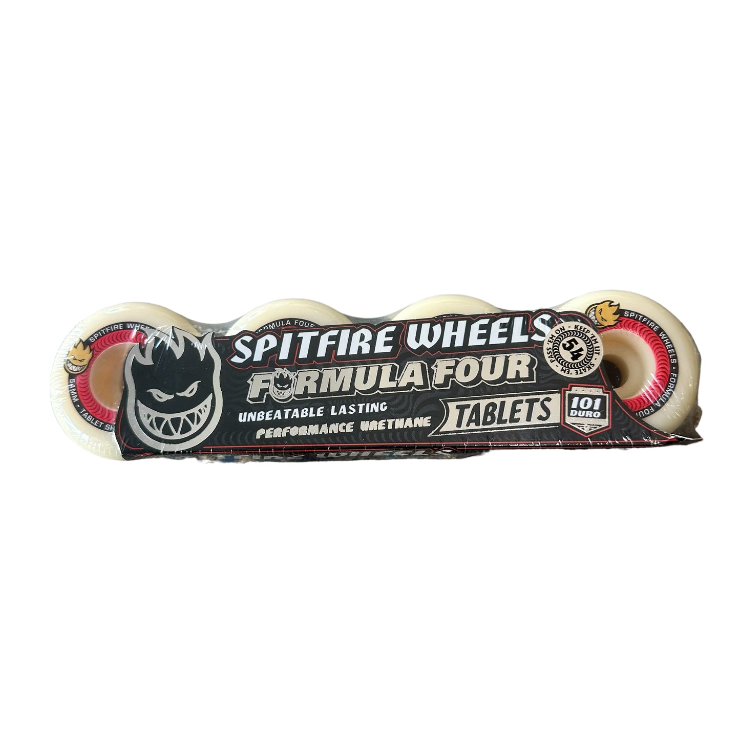Spitfire Wheels Formula 4 Tablets 54mm 101A