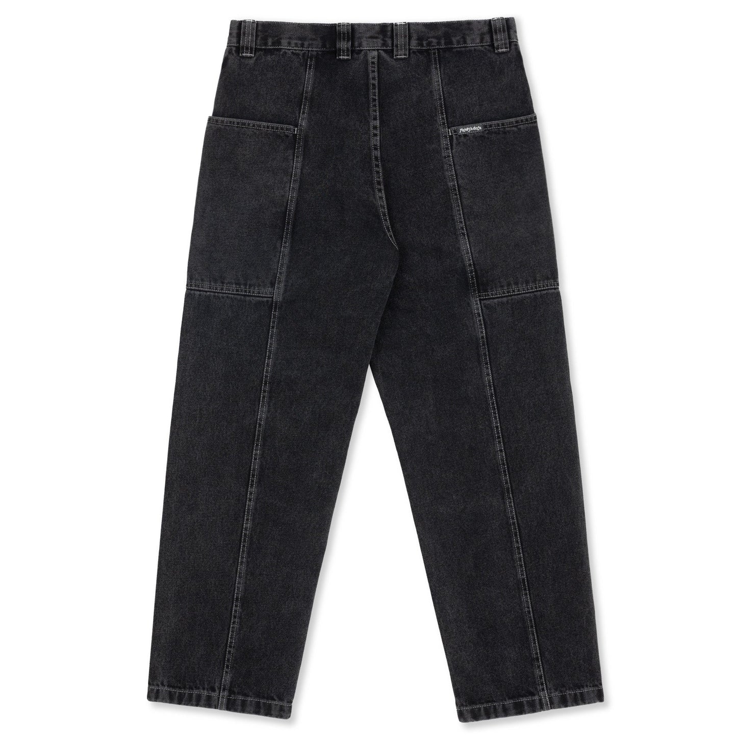 Pantalones Jiro de Polar Skate Co. Plata y negro