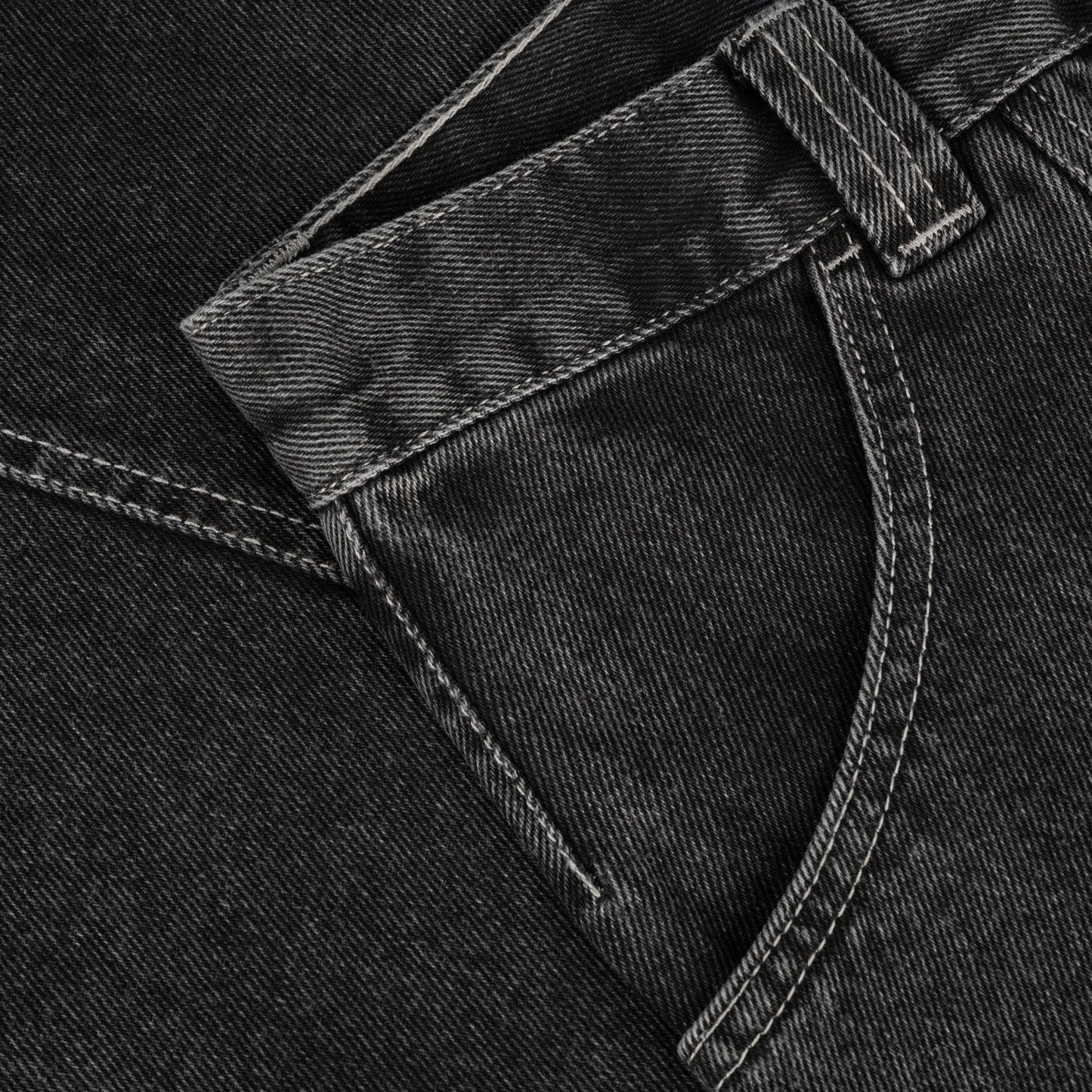 Pantalones Jiro de Polar Skate Co. Plata y negro