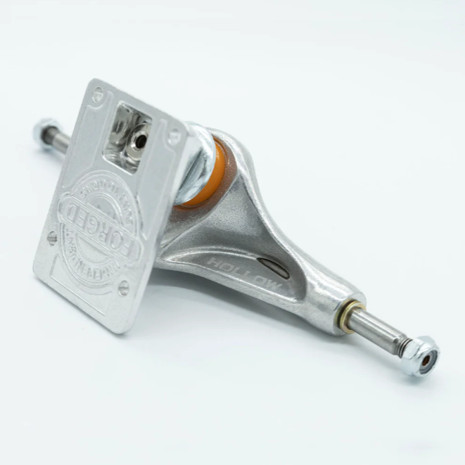 Metallic truck assembly with 'Hollow' branding on a white background