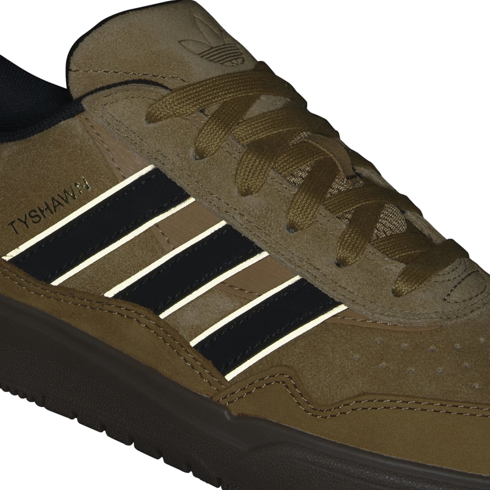 Adidas Skateboarding Shoes Tyshawn II Mesa Core Black Gum