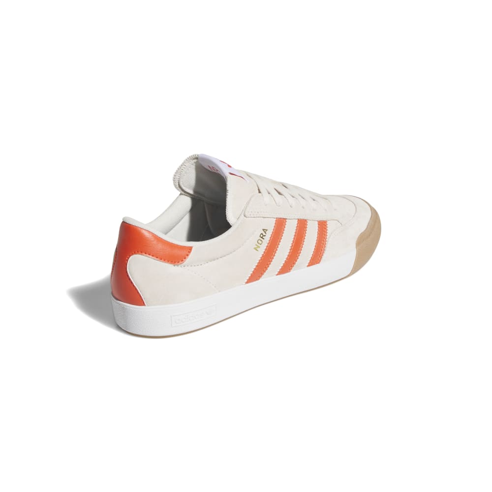 Adidas Skateboarding Nora Core Wonder White Orange Gum