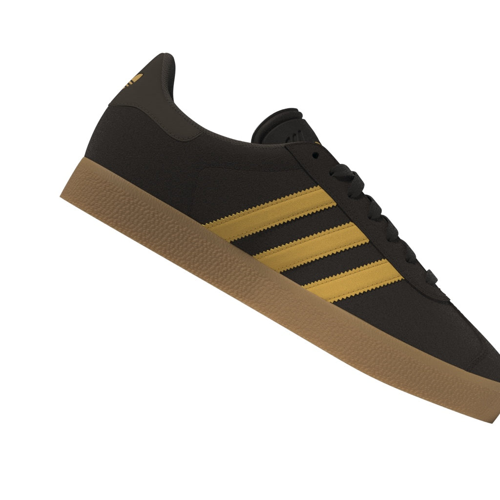 Adidas Skateboarding Shoes Gazelle ADV Dark Brown Preloved Yellow