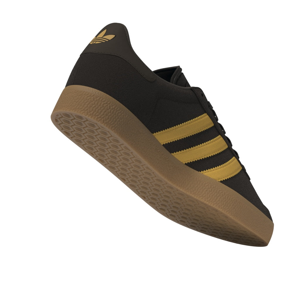 Adidas Skateboarding Shoes Gazelle ADV Dark Brown Preloved Yellow