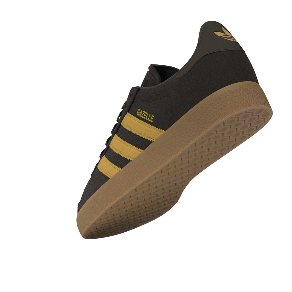 Adidas Skateboarding Shoes Gazelle ADV Dark Brown Preloved Yellow
