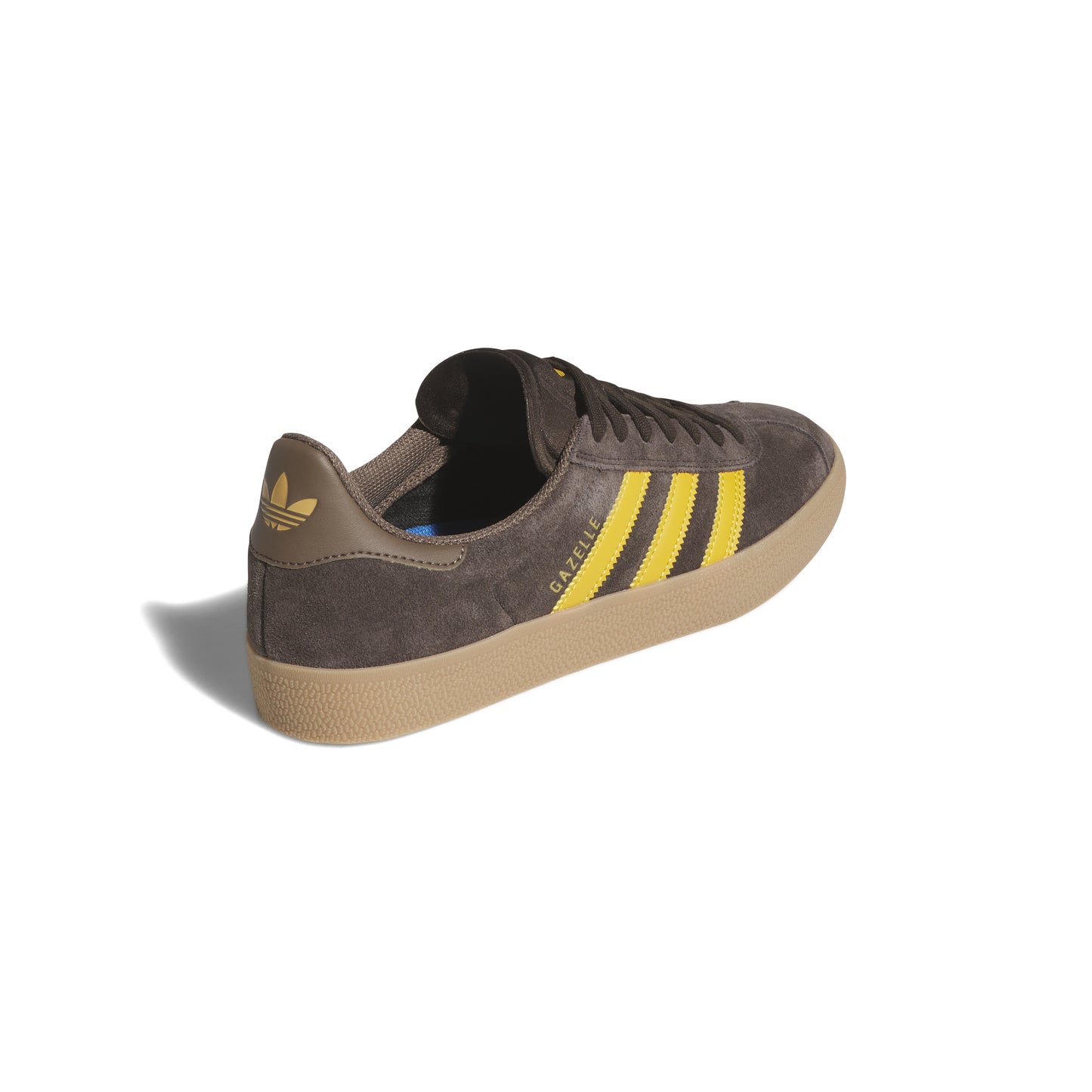 Adidas Skateboarding Shoes Gazelle ADV Dark Brown Preloved Yellow