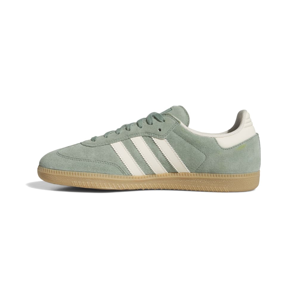 Adidas Skateboarding Shoes Samba ADV Silver Green White Gold