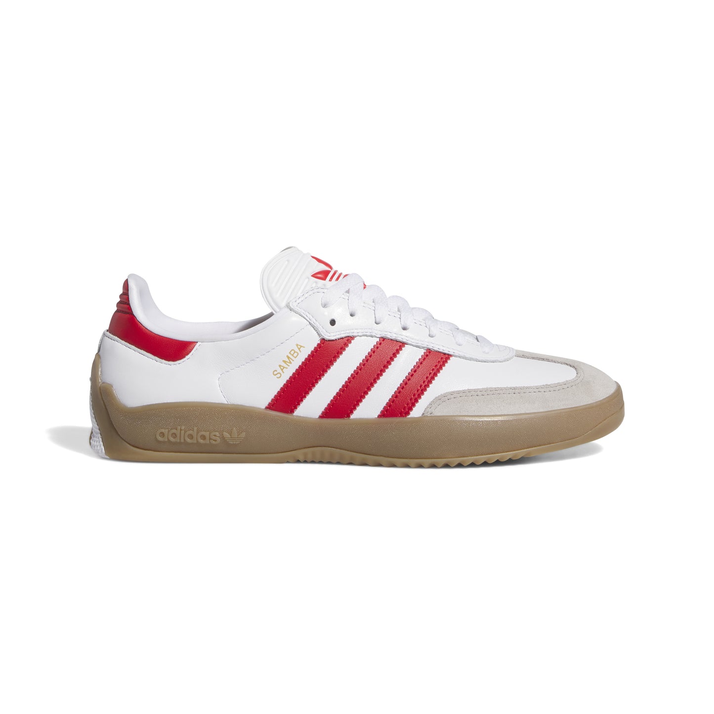 Adidas Skateboarding Puig Samba White Scarlet Gum Shoes