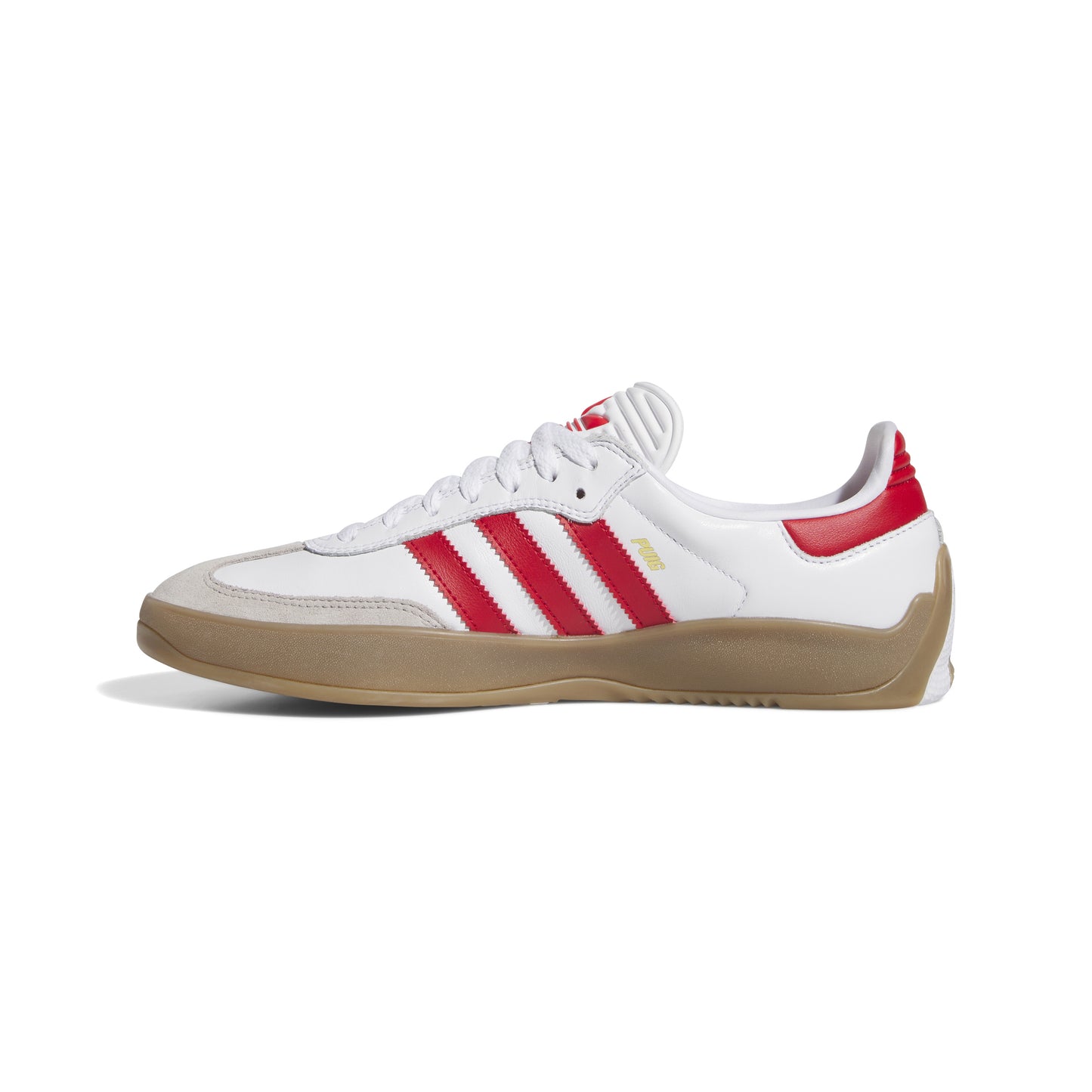 Adidas Skateboarding Puig Samba White Scarlet Gum Shoes