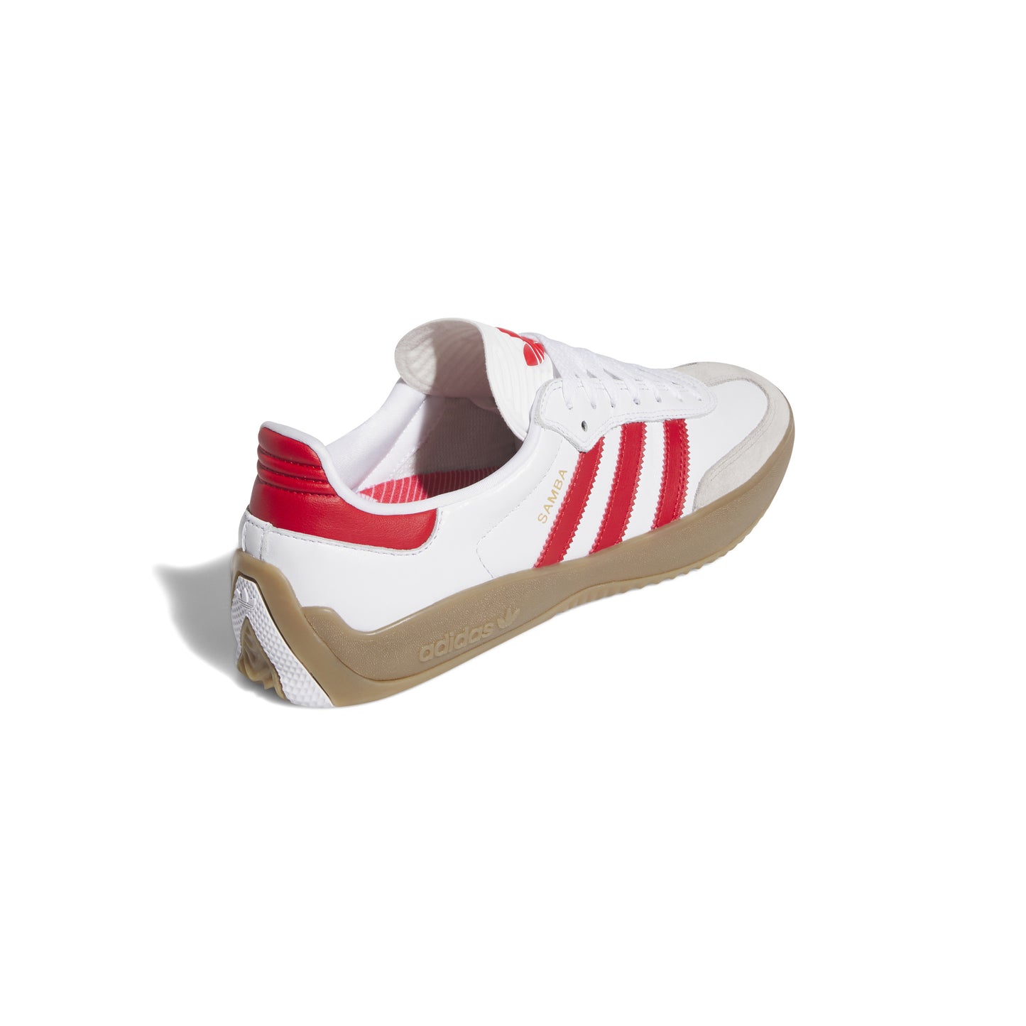 Adidas Skateboarding Puig Samba White Scarlet Gum Shoes