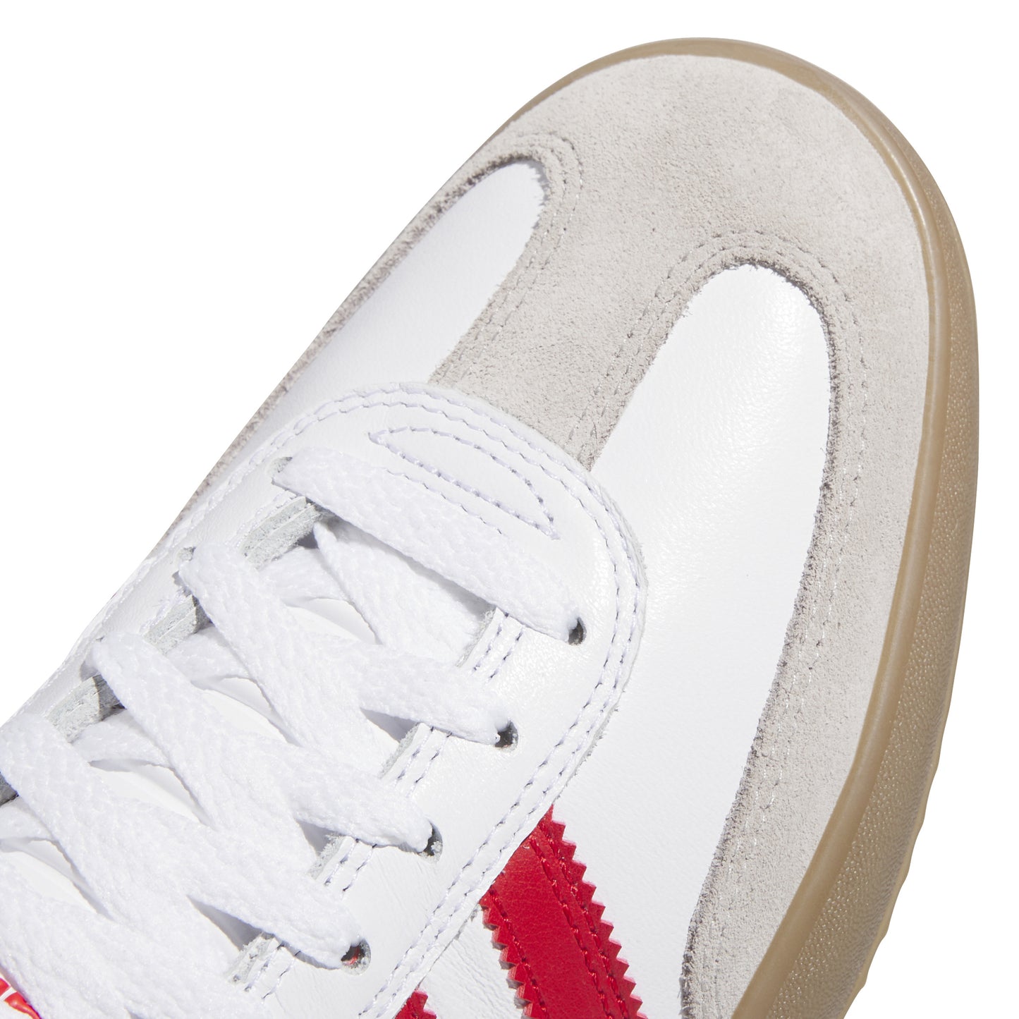 Adidas Skateboarding Puig Samba White Scarlet Gum Shoes