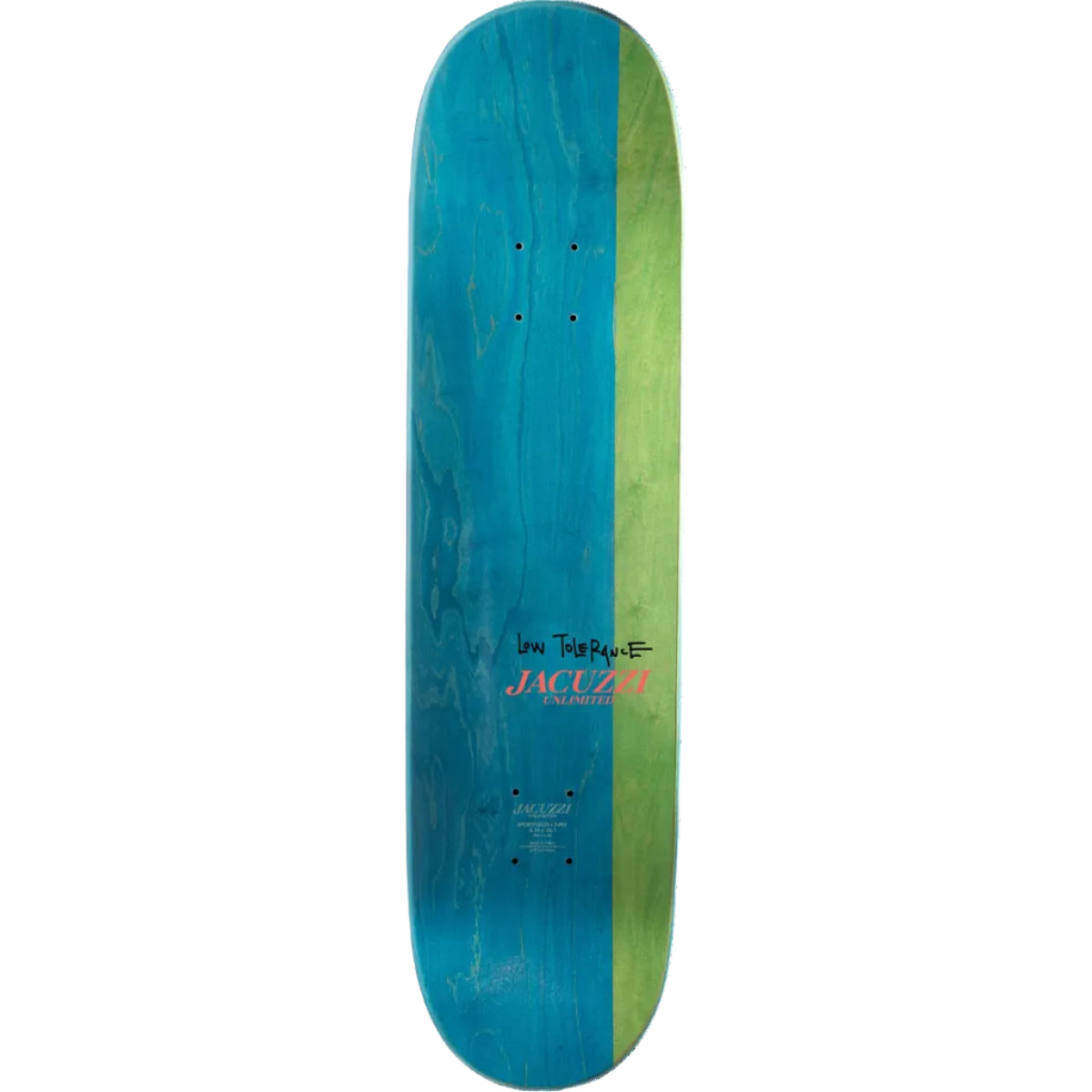 Jacuzzi Skateboard Deck Berry Roll Up ex7 8.0
