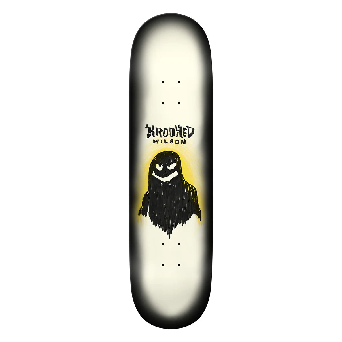 Krooked Skateboard Deck Wilson Concealed 8.38