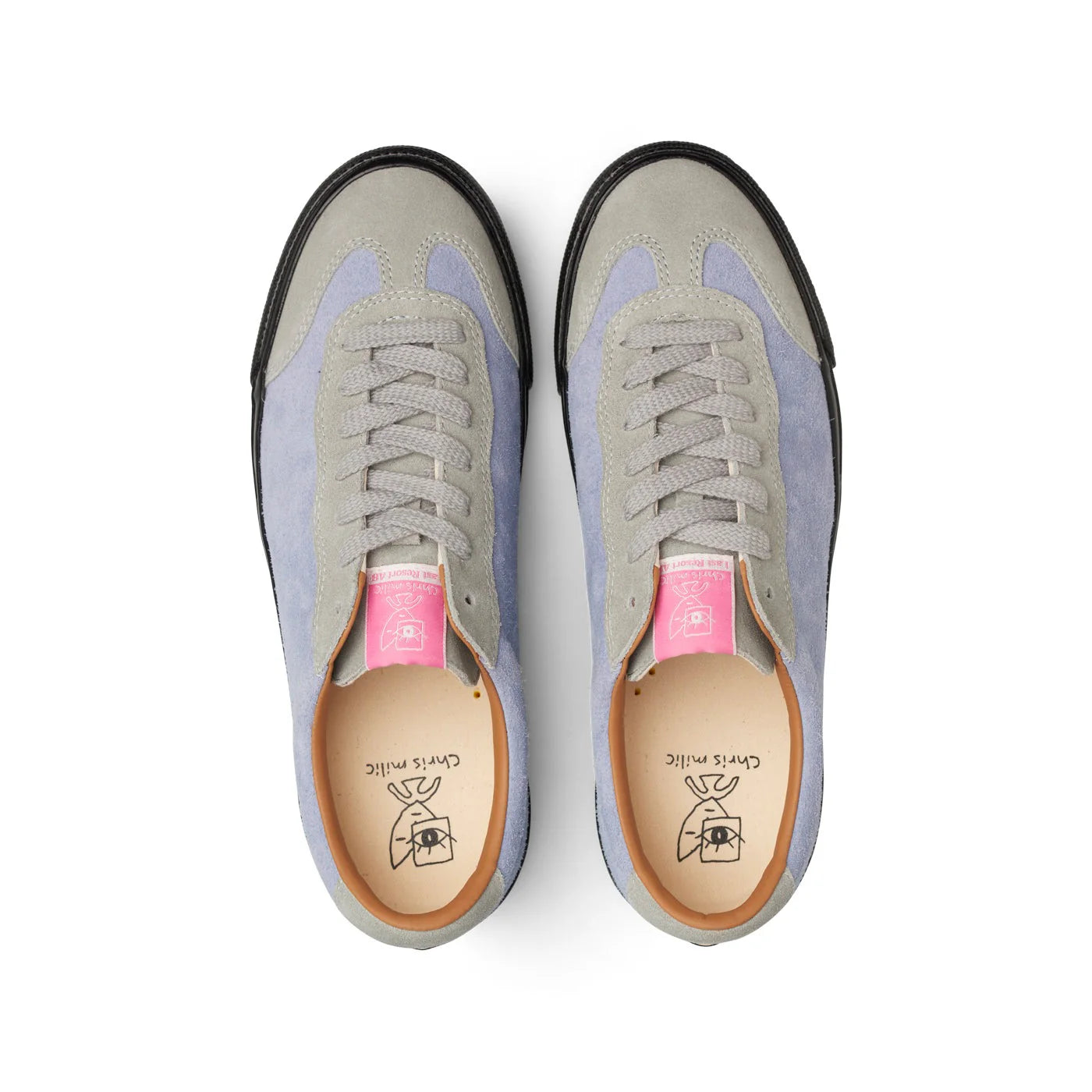 Last Resort AB VM004 Milic Suede Ghost Gray Black Shoes