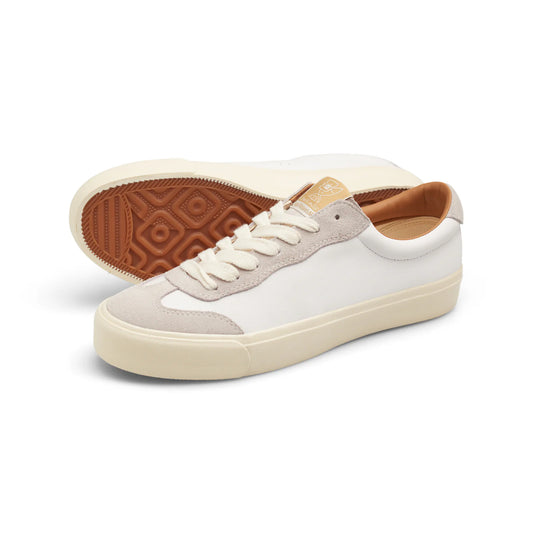 Last Resort VM004 Milic Suede Lo Duo Zapatos blancos blancos