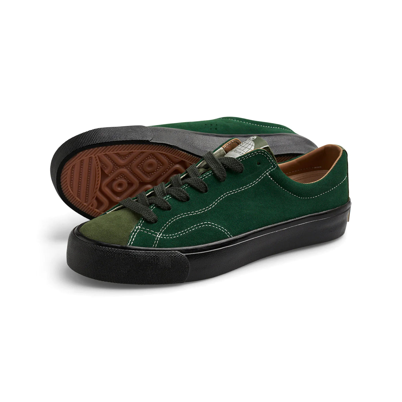 Last Resort AB VM003 Lo Suede Duo Zapatos Verde Negro