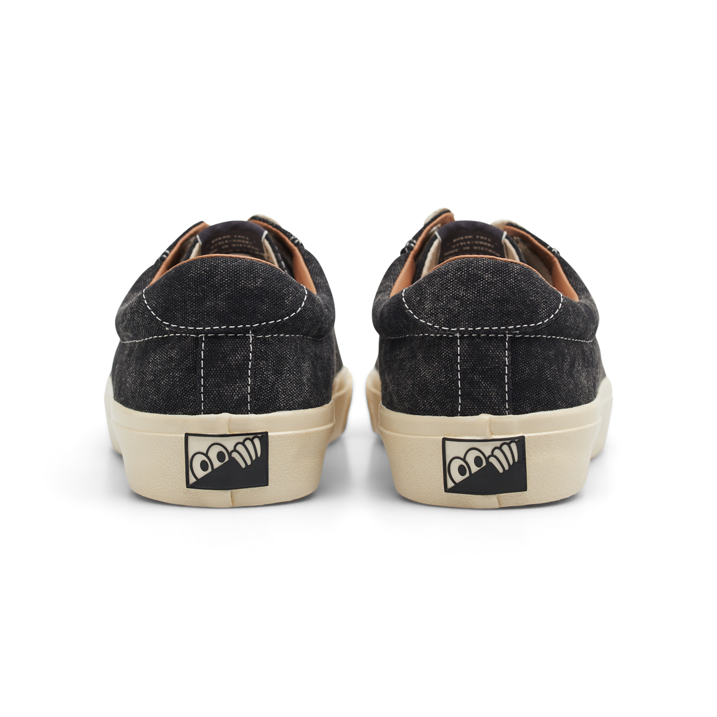 Last Resort AB Shoes VM001 Lo Canvas Washed Black White