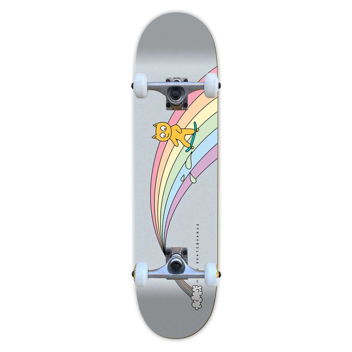 Meow Complete Skateboard Over The Rainbow Fade 7.75