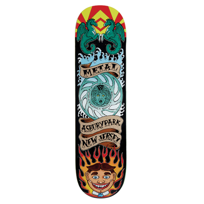 Metal Skateboard Deck APNJ 8.25