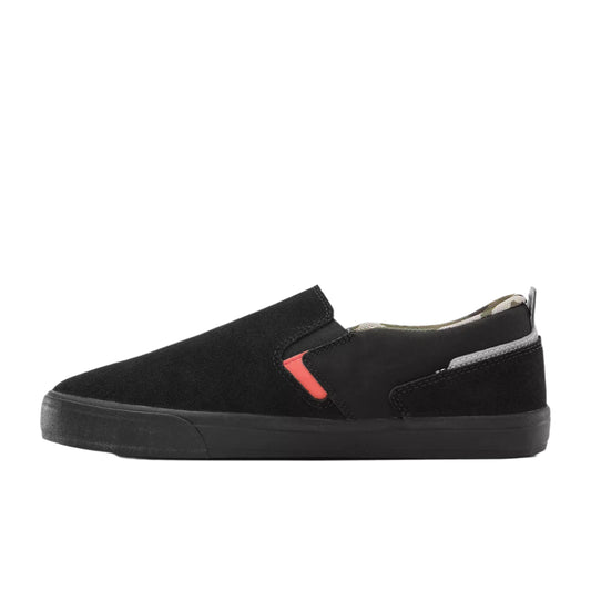 black slip in skate shoes