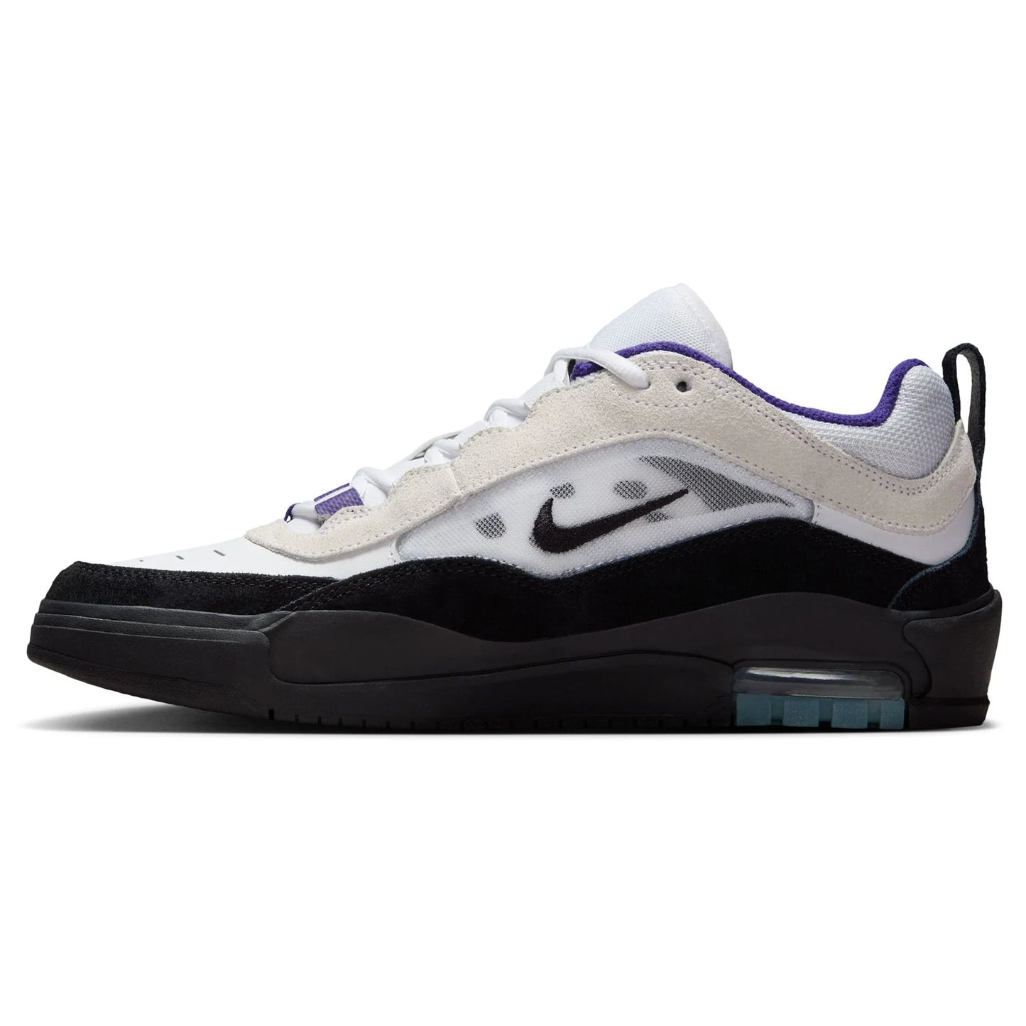 Nike SB Air Max Ishod White Court Purple Black