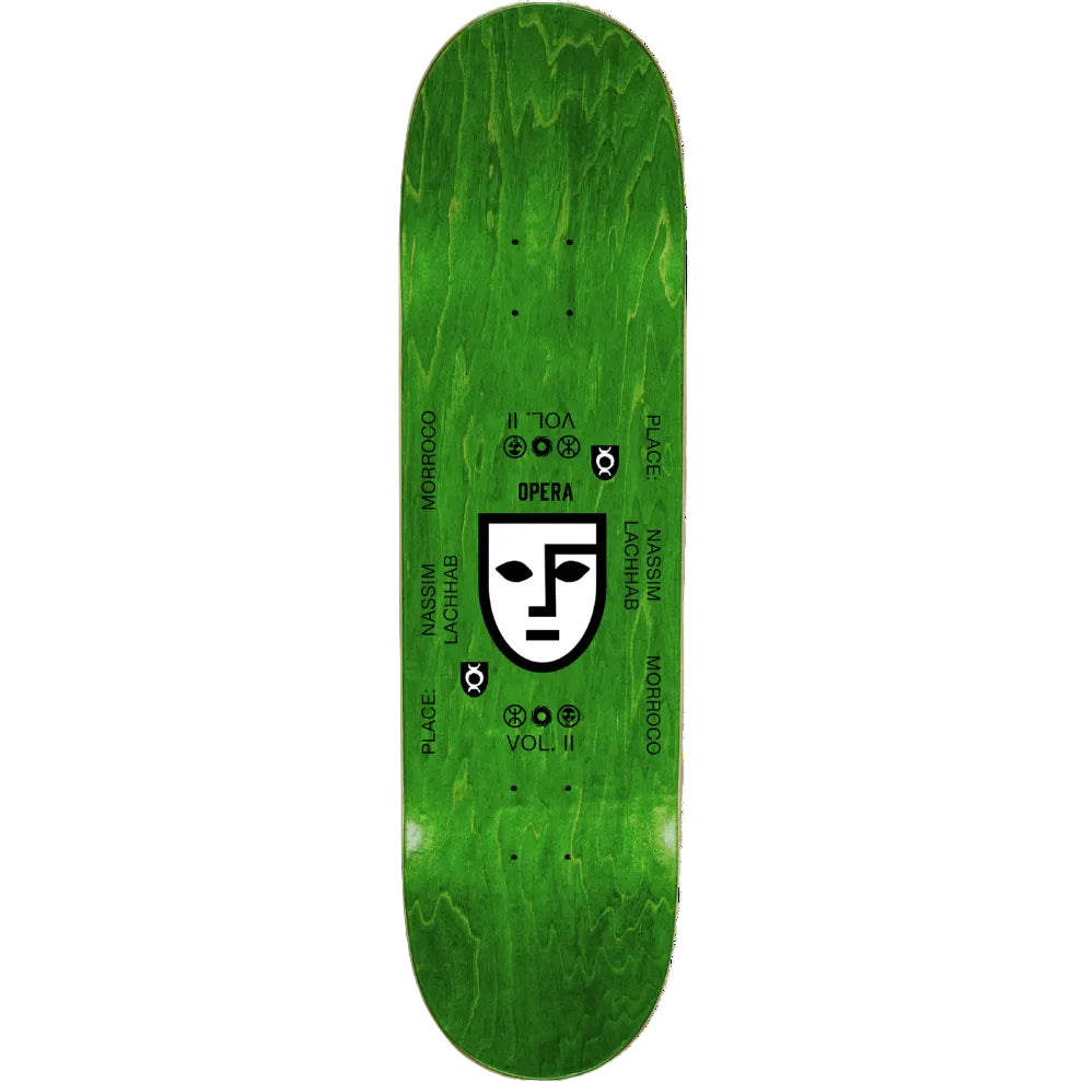 Opera Skateboard Deck Nassim Crypto ex7 8.5
