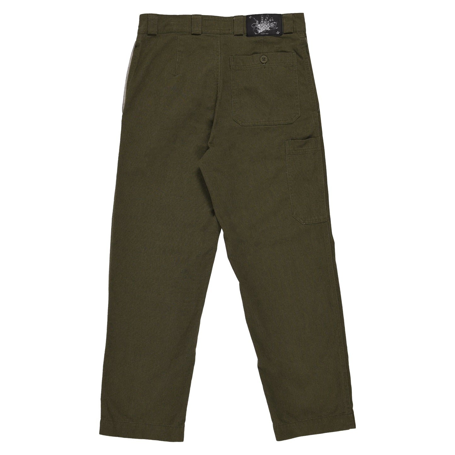 Pantalones Quasi Pocket Verde Militar