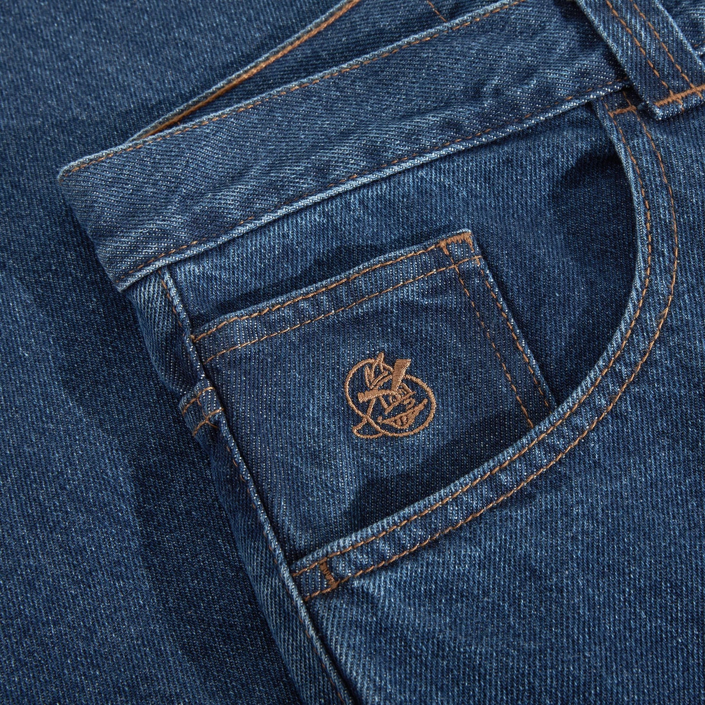 Pantalones Polar Skate Co '93! Azul oscuro