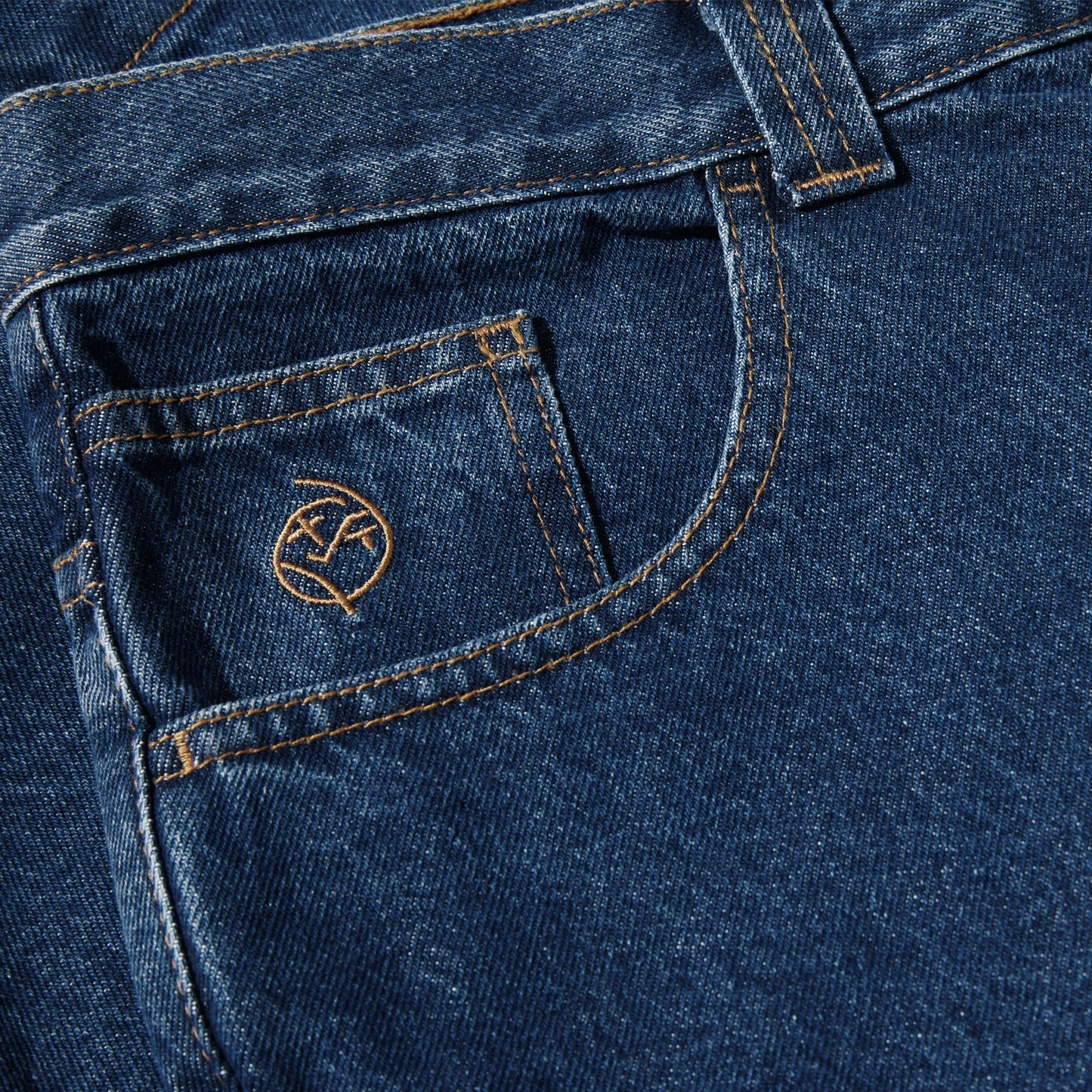Pantalones cortos para niño grande Polar Skate Co. Azul oscuro