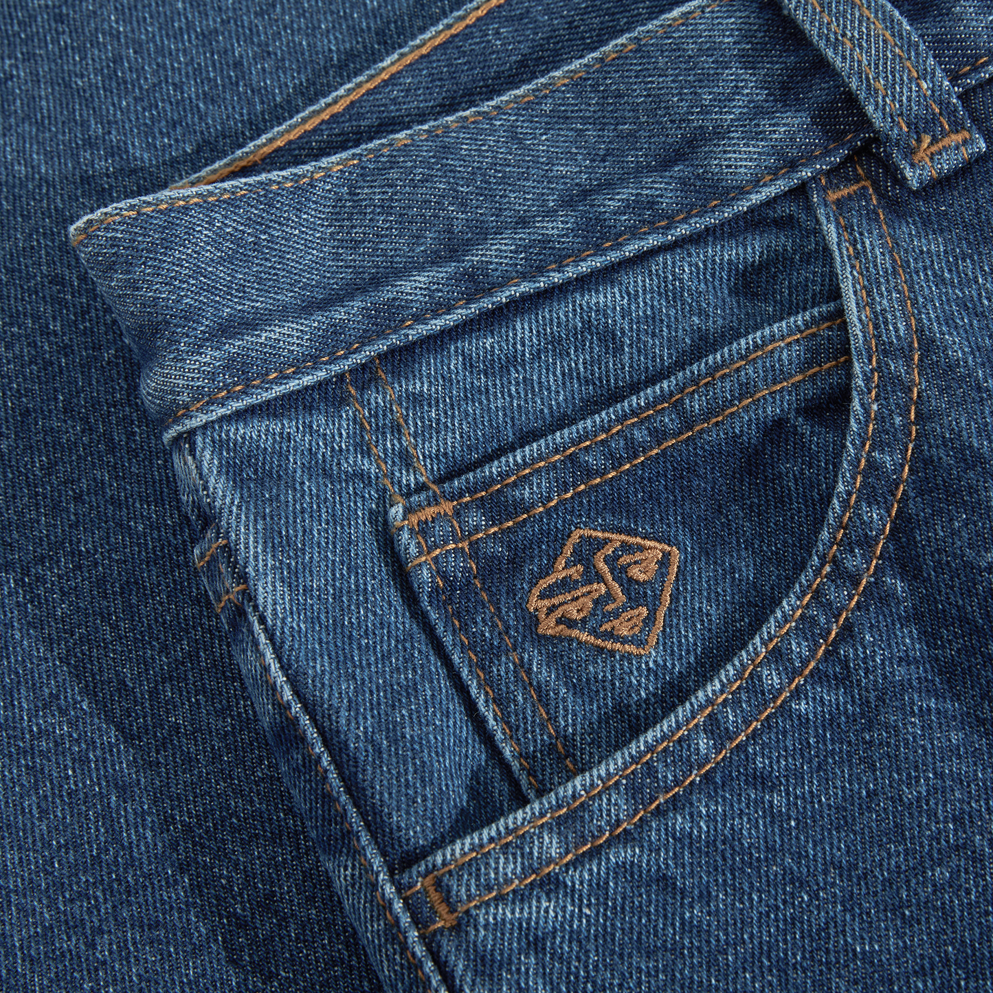 Pantalones índigo Polar Skate Co '89!