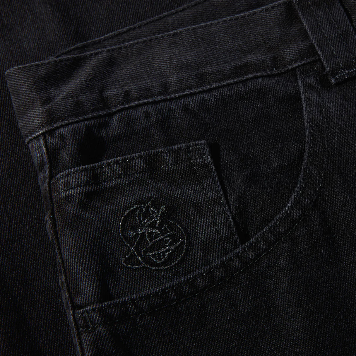 Pantalones Polar Skate Co '93! Negro intenso