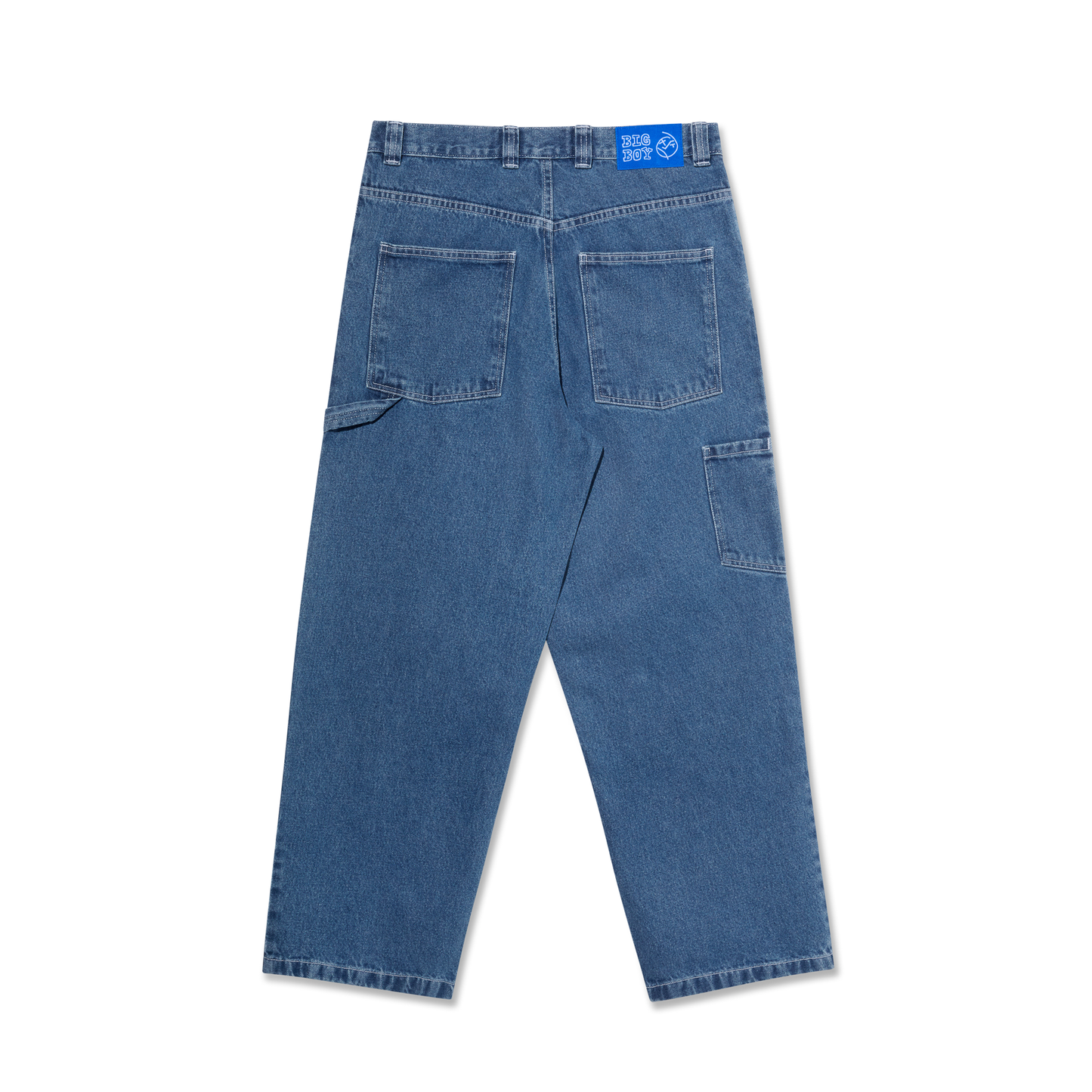 Pantalones de trabajo para niño grande Polar Skate Co. Lavado azul