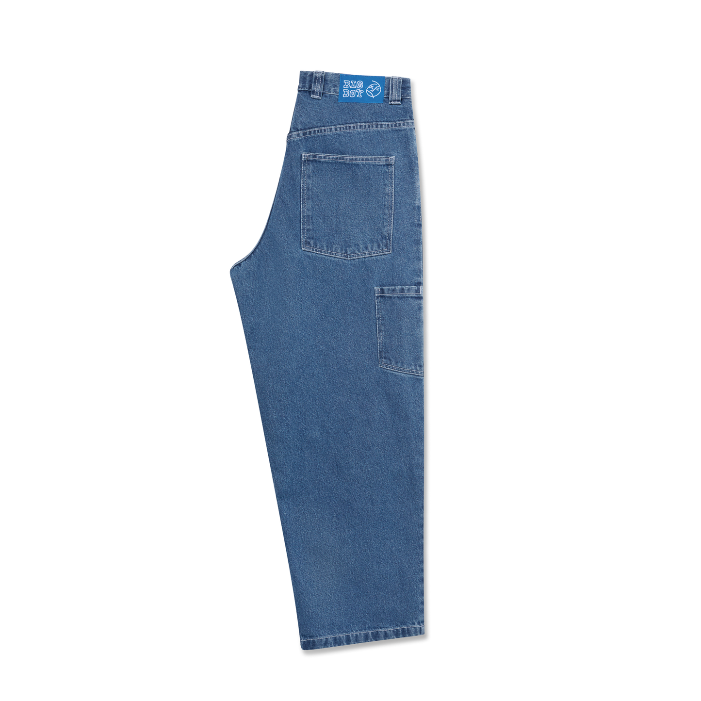 Pantalones de trabajo para niño grande Polar Skate Co. Lavado azul